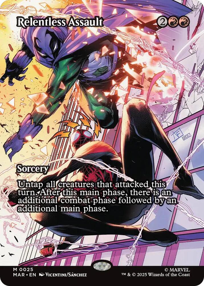 Relentless Assault 25 (Marvel Eternal-Legal)  - Borderless