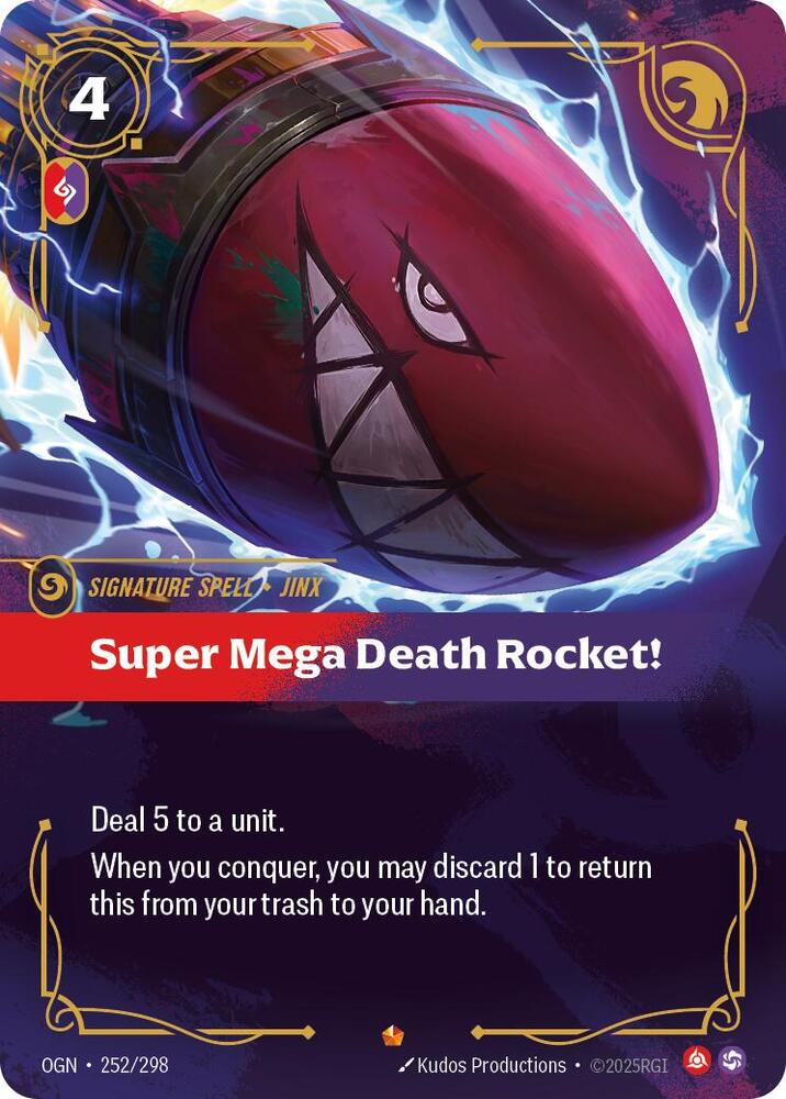 Super Mega Death Rocket! 252/298 (Origins)  - Foil
