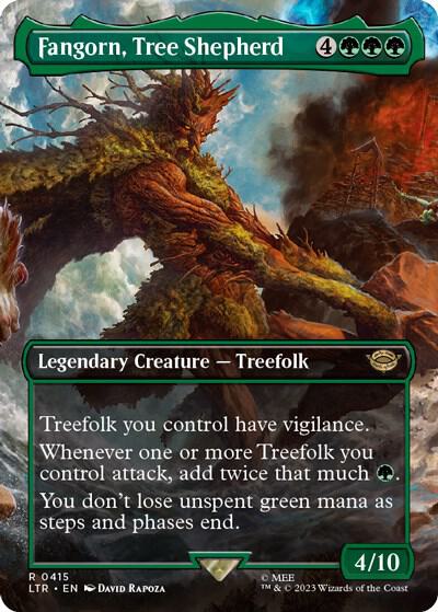 Fangorn, Tree Shepherd 415/281 (Universes Beyond: The Lord of the Rings: Tales of Middle-earth)  - Borderless