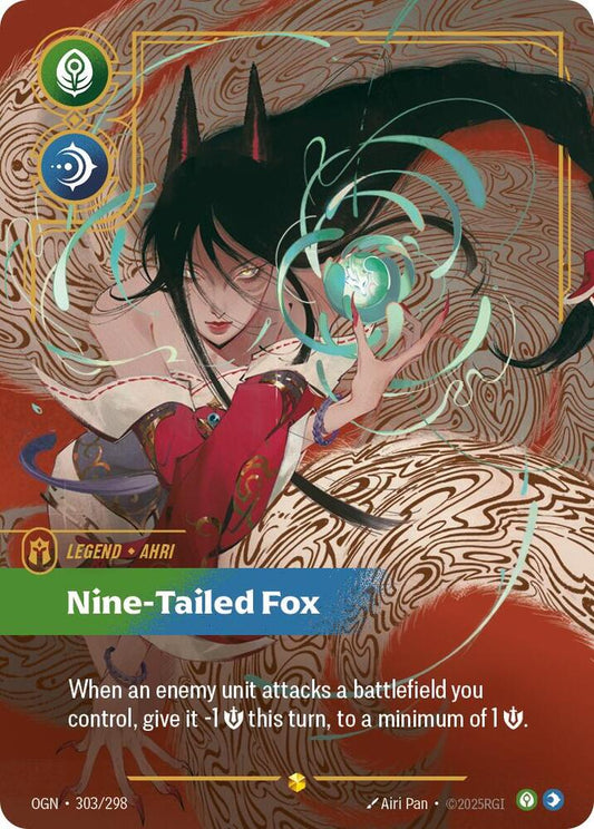 Ahri - Nine Tailed Fox 303/298 (Origins)  - Foil