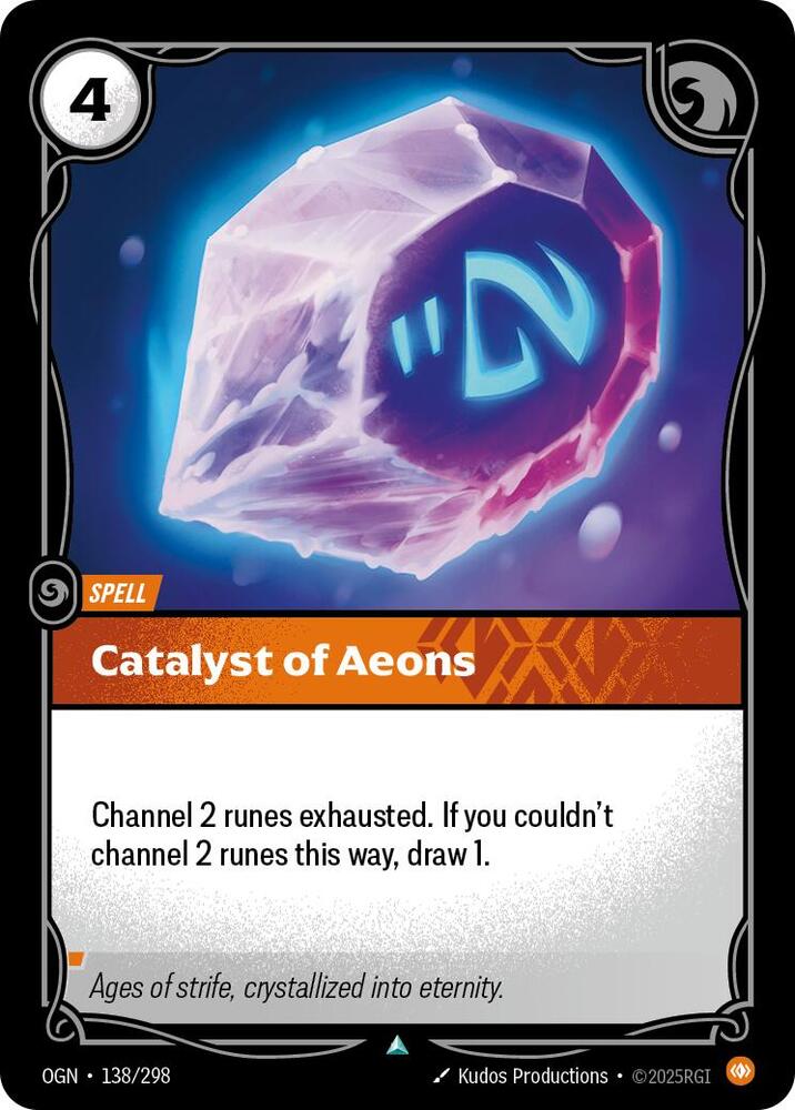 Catalyst of Aeons 138/298 (Origins)  - Foil