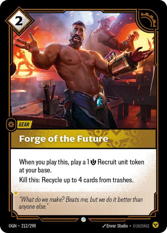 Forge of the Future 212/298 (Origins)  - Foil