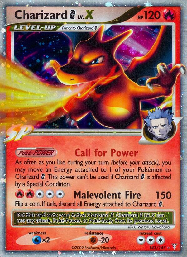 Charizard G LvX 143 (Supreme Victors)  - Holofoil