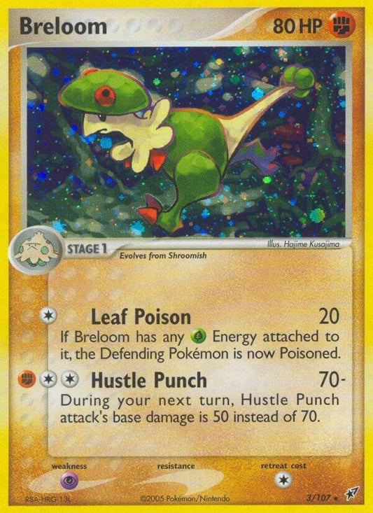 Breloom 3/107 (Deoxys)  - Holofoil