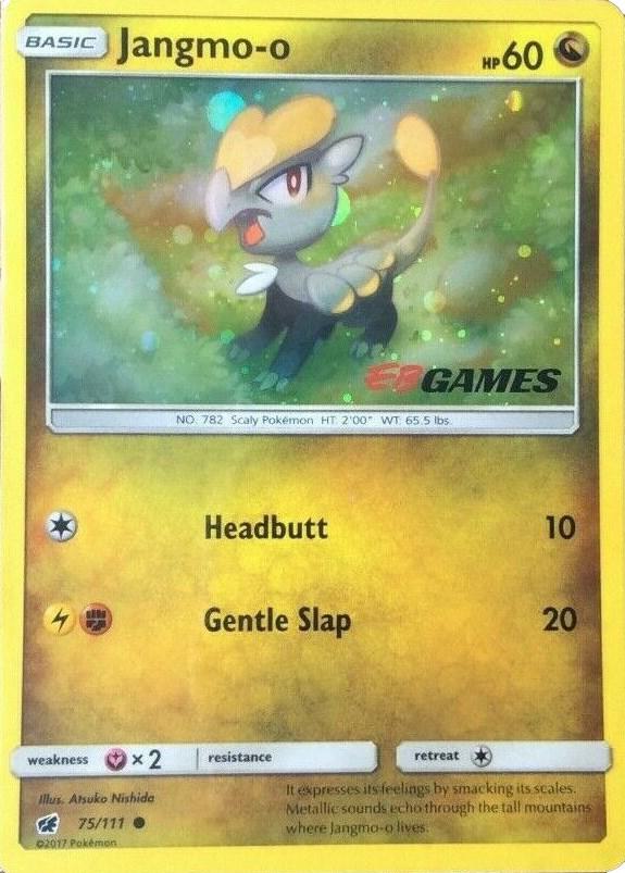 Jangmo-o EB Games Promo 075/111 (Miscellaneous Cards & Products)  - Cosmo Holofoil