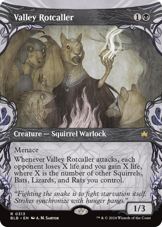 Valley Rotcaller 313 (Bloomburrow)  - Showcase Foil
