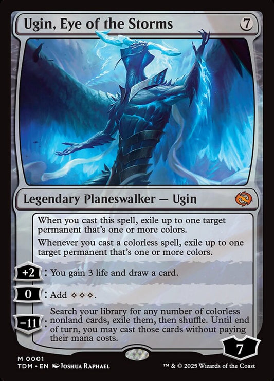 Ugin, Eye of the Storms 1 (Tarkir: Dragonstorm) 