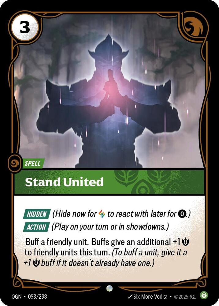 Stand United 053/298 (Origins) 