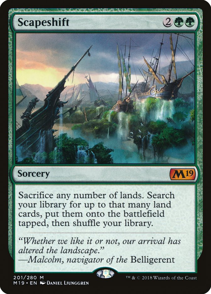 Scapeshift 201/280 (Core Set 2019) 