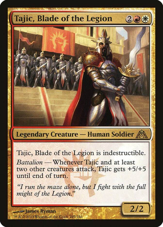 Tajic, Blade of the Legion 107/156 (Dragon's Maze) 