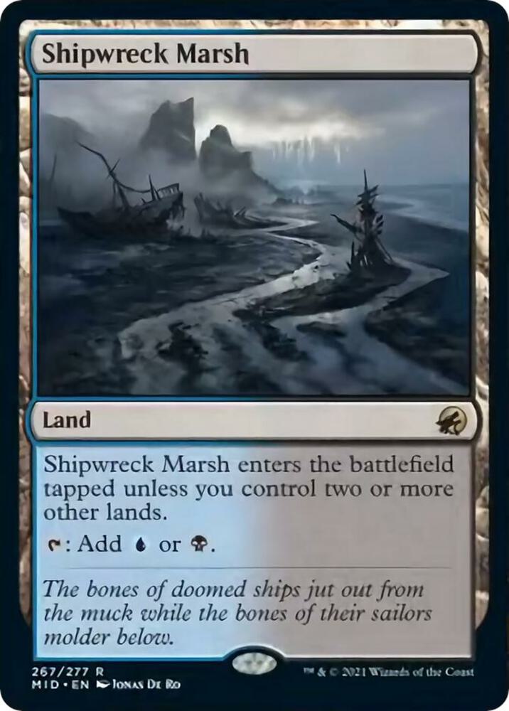 Shipwreck Marsh 267/277 (Innistrad: Midnight Hunt) 