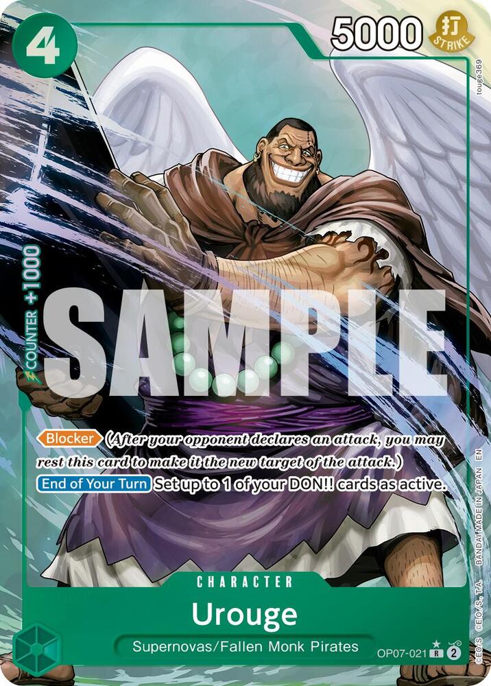 Urouge OP07-021 (Premium Booster -The Best- Vol. 2)  - Alternate Art Foil