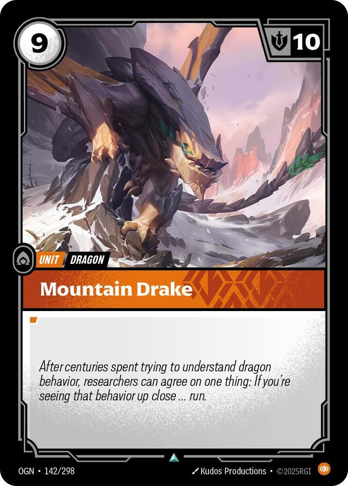 Mountain Drake 142/298 (Origins)  - Foil