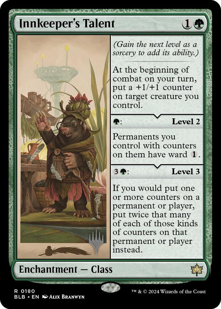 Innkeepers Talent 180 (Promo Pack: Bloomburrow) 