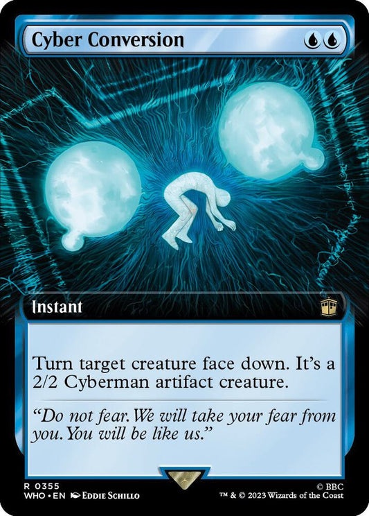 Cyber Conversion 355/331 (Universes Beyond: Doctor Who)  - Extended Art Foil