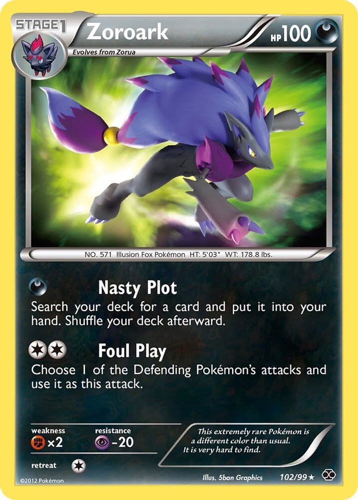 Zoroark 102/99 (Next Destinies)  - Holofoil