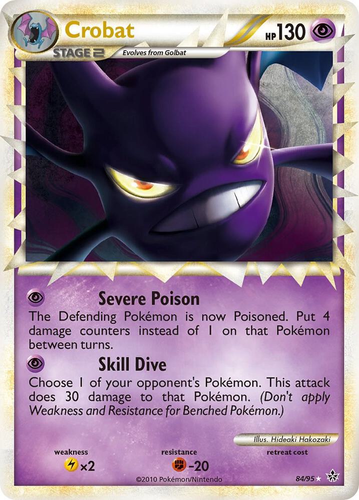 Crobat Prime 84/95 (Unleashed)  - Holofoil