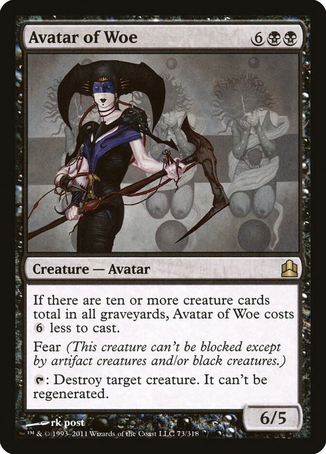Avatar of Woe 73 (Commander) 