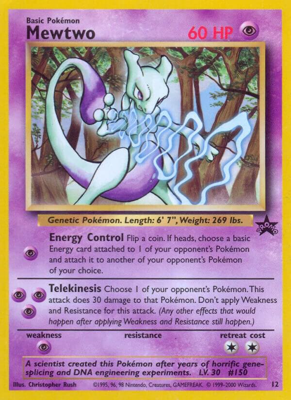 Mewtwo  12/53 (WoTC Promo) 