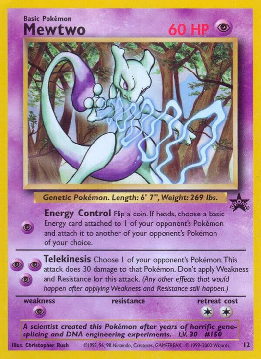Mewtwo  12/53 (WoTC Promo) 