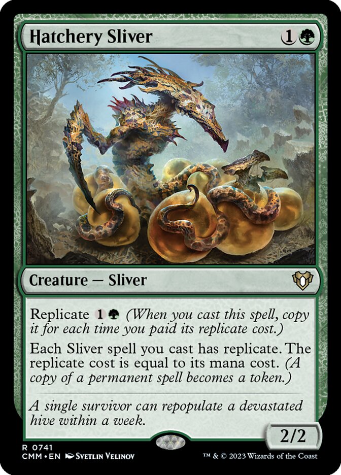 Hatchery Sliver 741/451 (Commander Masters) 