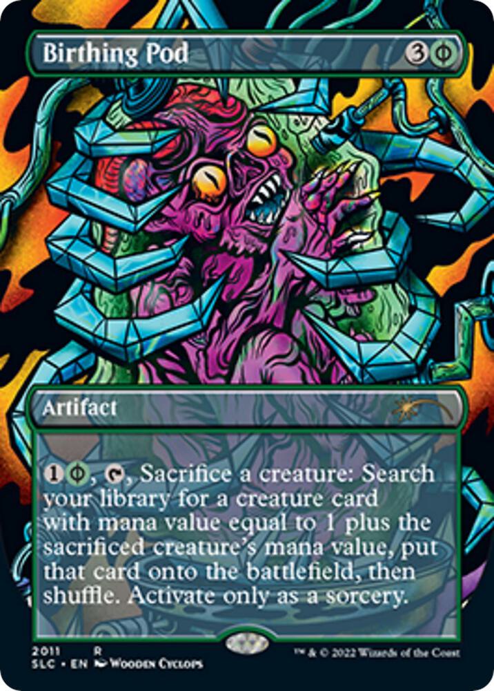 Birthing Pod 2011/84 (Secret Lair: 30th Anniversary Countdown Kit)  - Borderless