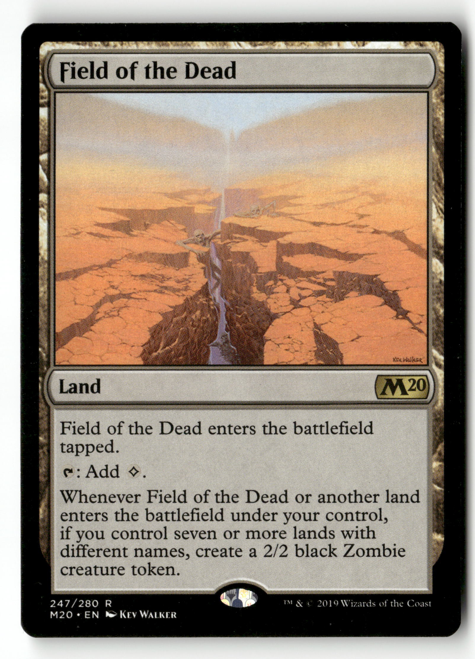 MTG Core Set 2020 247 Field of the Dead R 