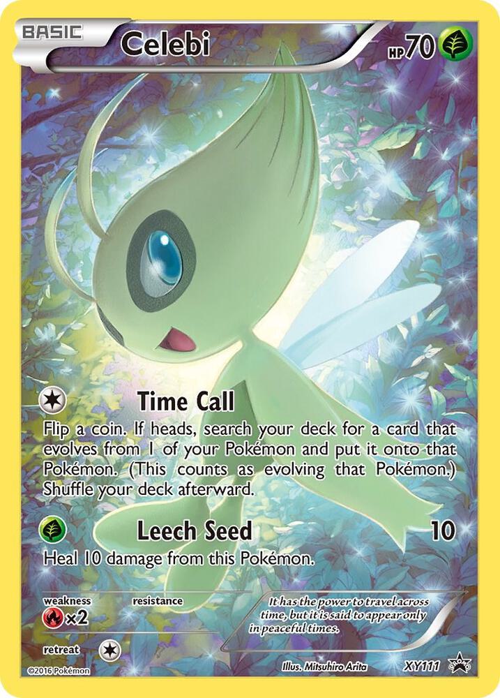 Celebi XY111 (XY Promos)  - Holofoil