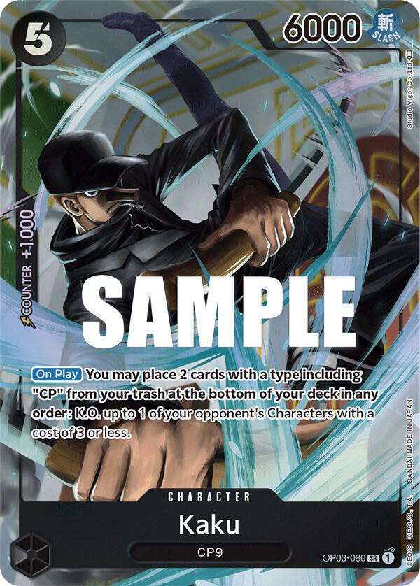 Kaku OP03-080 (Pillars of Strength)  - Alternate Art Foil