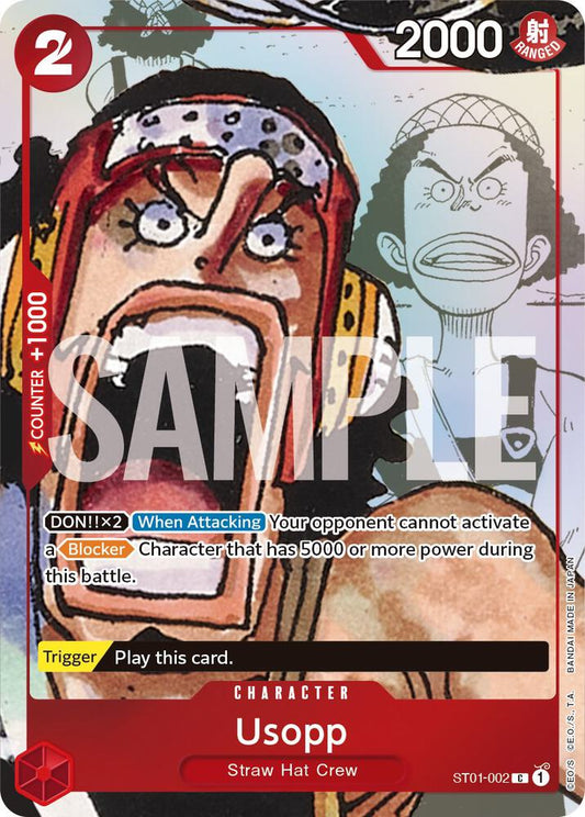 Usopp (PCC 25th) ST01-002 (One Piece Promotion Cards)  - Alternate Art Foil