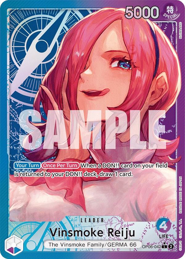 Vinsmoke Reiju OP06-042 (Wings of the Captain)  - Alternate Art Foil