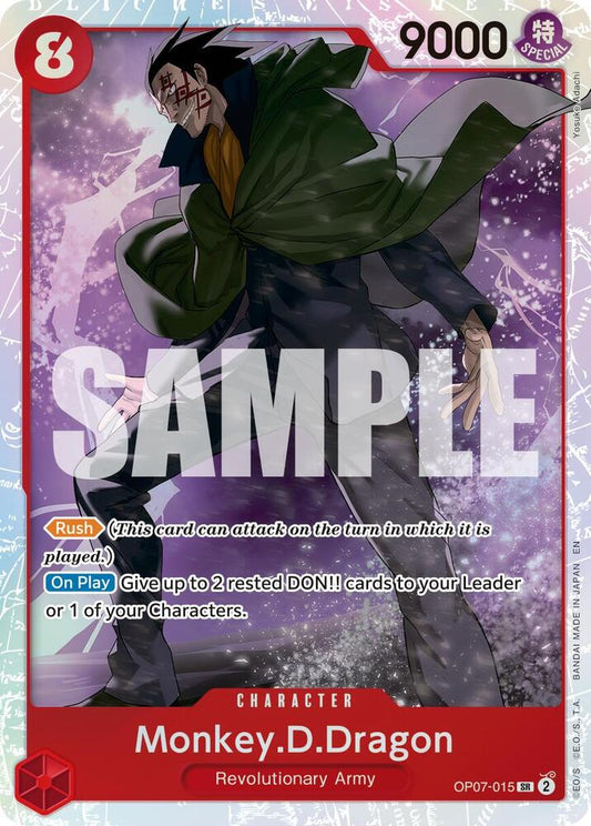 Monkey.D.Dragon (Reprint) OP07-015 (Premium Booster -The Best- Vol. 2)  - Foil