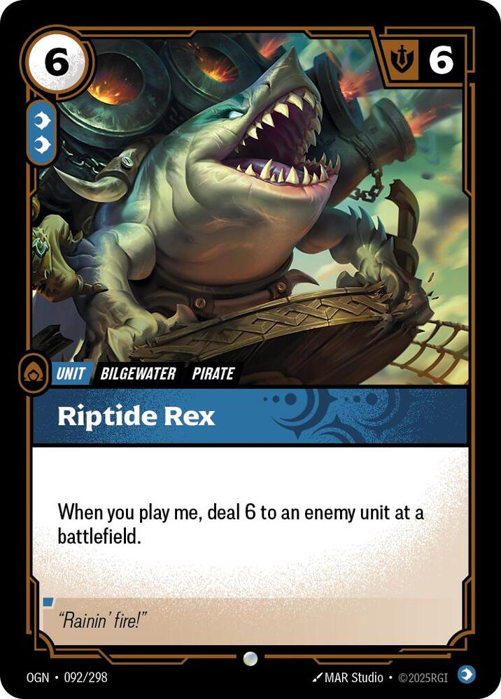 Riptide Rex 092/298 (Origins) 