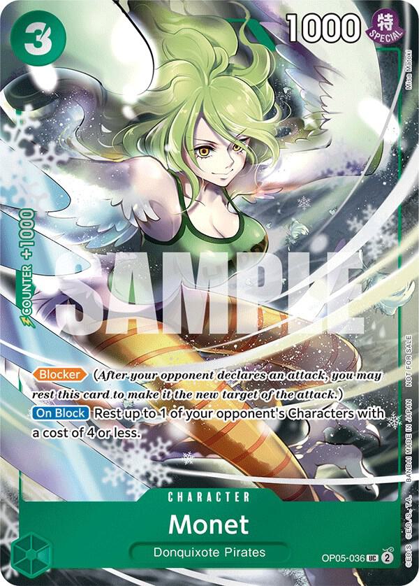 Monet (Event Pack Vol.3) OP05-036 (One Piece Promotion Cards)  - Foil