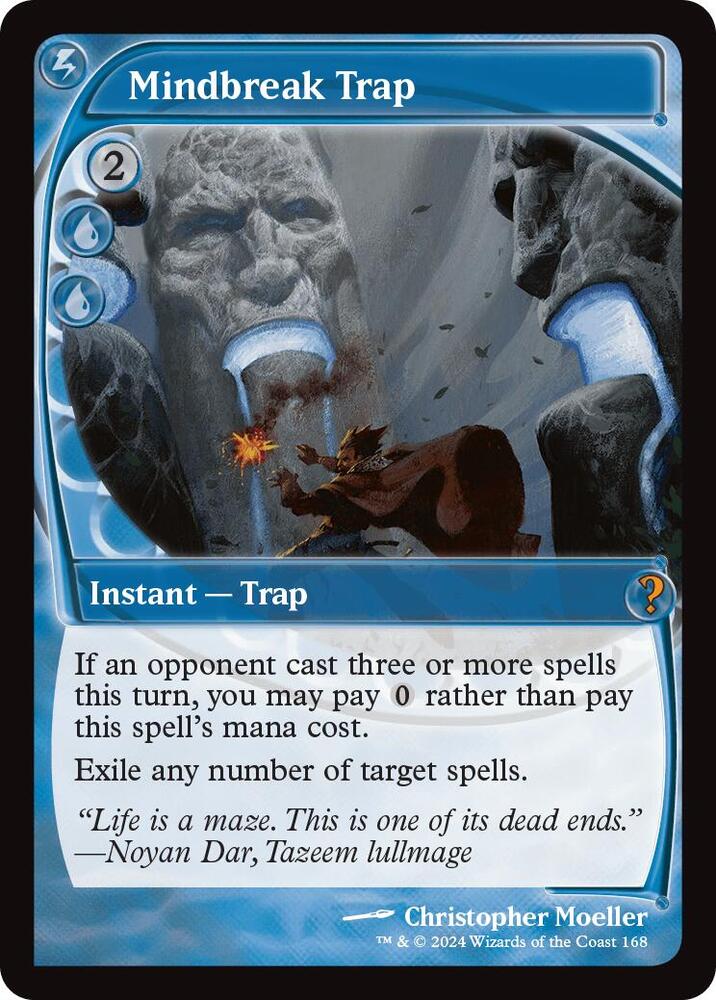 Mindbreak Trap 168/390 (Mystery Booster 2)  - Future Sight Foil