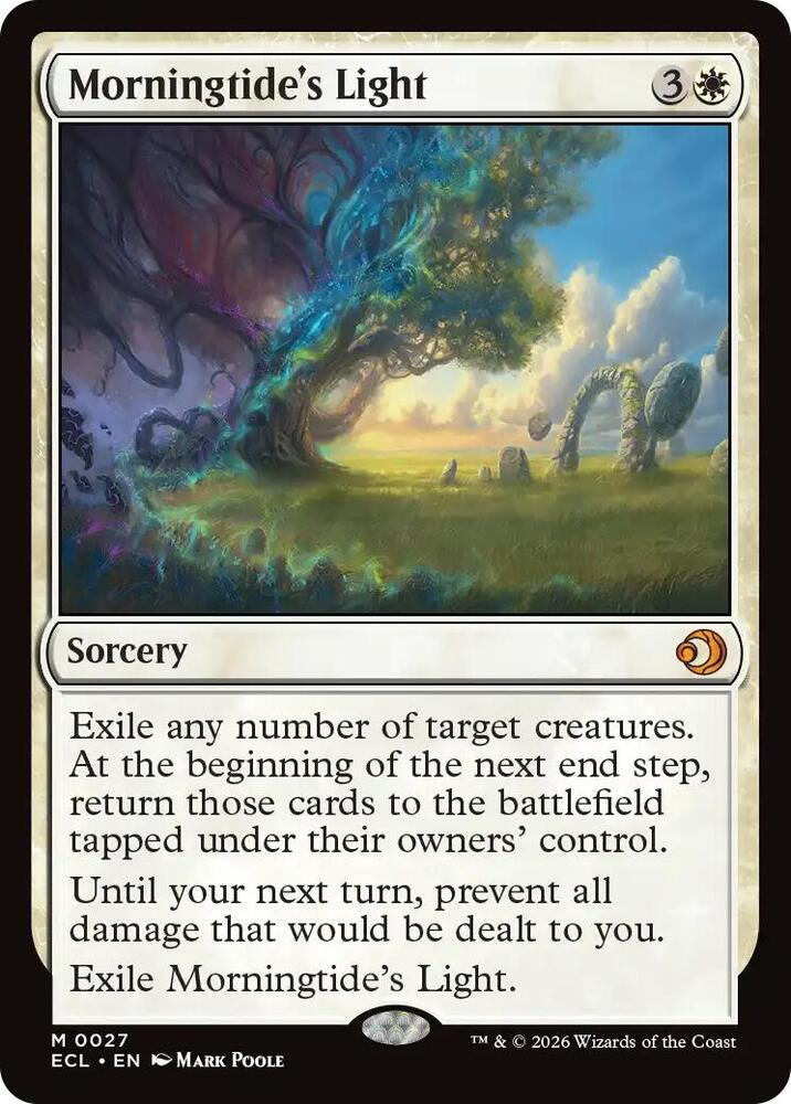 Morningtide's Light 27 (Lorwyn Eclipsed)  - Foil