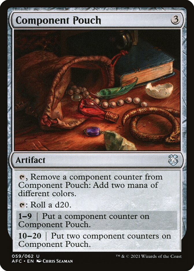 Component Pouch 59 (Commander: Adventures in the Forgotten Realms) 