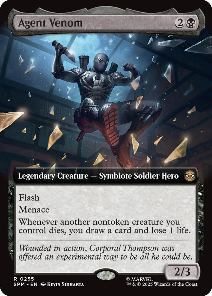 Agent Venom Extended Art 255 (Marvel's Spider-Man)  - Extended Art 