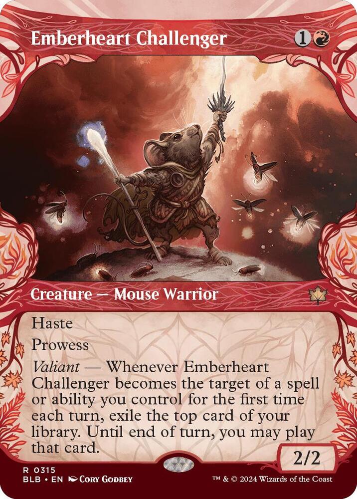 Emberheart Challenger 315 (Bloomburrow)  - Showcase