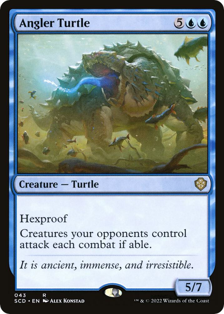Angler Turtle 43/352 (Starter Commander Decks) 
