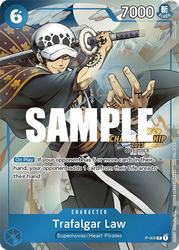 Trafalgar Law (2023 Celebration Pack) P-009 (One Piece Promotion Cards)  - Foil