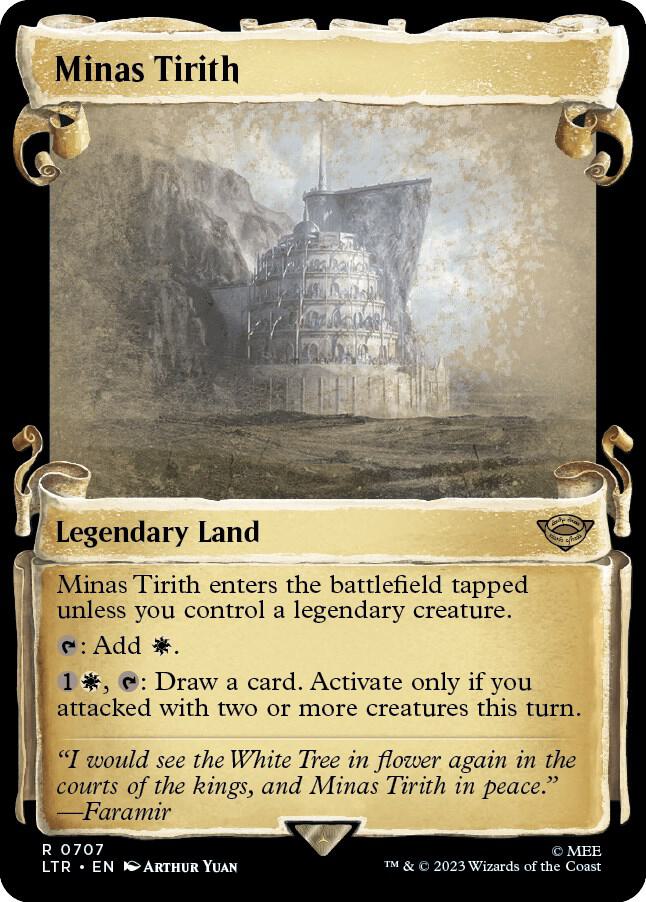 Minas Tirith 707 (Universes Beyond: The Lord of the Rings: Tales of Middle-earth)  - Showcase Scroll
