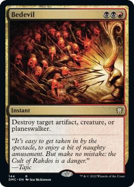 Bedevil 144/50 (Commander: Dominaria United) 