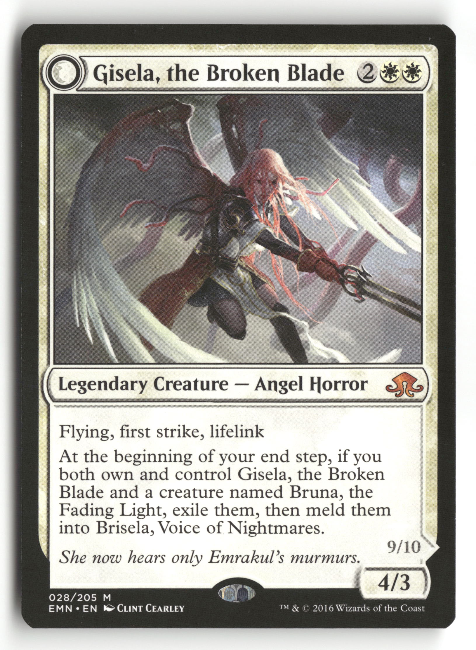 Magic The Gathering Eldritch Moon 28 Gisela, the Broken Blade M NM