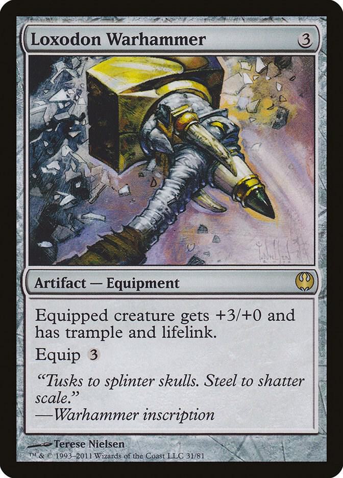 Loxodon Warhammer 31/81 (Duel Decks: Knights vs. Dragons) 