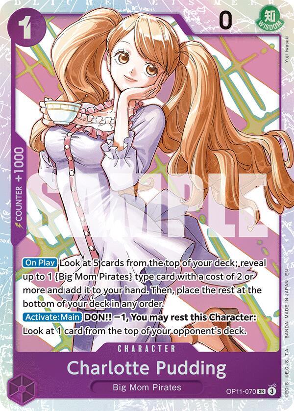 Charlotte Pudding OP11-070 (A Fist of Divine Speed)  - Foil