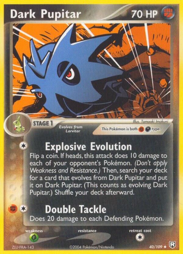 Dark Pupitar 40/109 (EX Team Rocket Returns) 