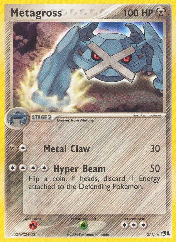 Metagross 002/017 (POP Series 1)  - Holofoil