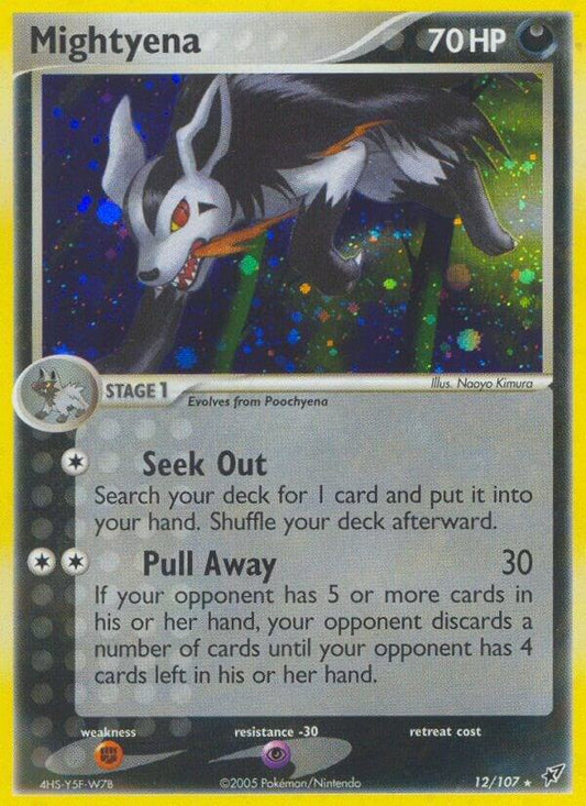 Mightyena 12/107 (Deoxys)  - Holofoil