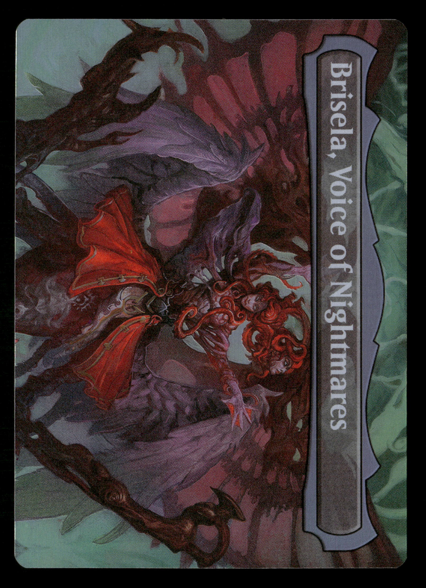 Magic The Gathering Secret Lair Drop Series 1335 Gisela, the Broken Blade M NM (Back)